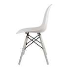 Cadeira De Jantar Charles Eames Ii Branca