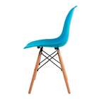 Cadeira De Jantar Charles Eames Turquesa