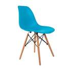 Cadeira De Jantar Charles Eames Turquesa