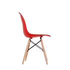 Cadeira De Jantar Charles Eames Vermelha