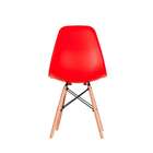 Cadeira De Jantar Charles Eames Vermelha