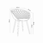 Cadeira De Jantar Clarice Preta