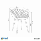 Cadeira De Jantar Clarice Preta