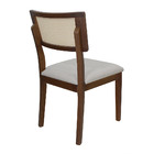 Cadeira De Jantar Com Telinha Natural Para Cozinha Rústica Be