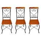 Cadeira De Jantar Conjunto Com 3 Estilo Industrial Rustica Fe