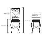 Cadeira De Jantar Conjunto Com 4 Estilo Industrial Rustica Fe