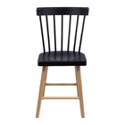 Cadeira De Jantar Dallas Estilo Country Acolhedora Madeira Ma