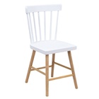 Cadeira De Jantar Dallas Estilo Country Acolhedora Madeira Ma