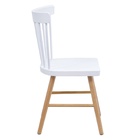 Cadeira De Jantar Dallas Estilo Country Acolhedora Madeira Ma