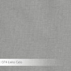 Cadeira De Jantar Decorativa Base Aço Preto Javé Linho Branco