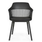 Cadeira De Jantar Design Marcela Preta