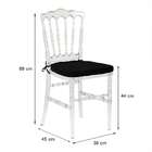 Cadeira De Jantar Dior Cristal