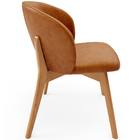 Cadeira De Jantar E Estar Living Estofada Mia L02 Couríssimo