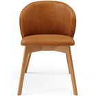 Cadeira De Jantar E Estar Living Estofada Mia L02 Couríssimo