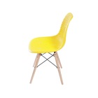 Cadeira De Jantar Eames Colmeia Amarela
