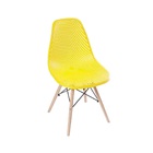Cadeira De Jantar Eames Colmeia Amarela