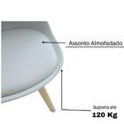 Cadeira De Jantar Eames Tulip Branca