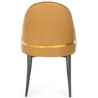 Cadeira De Jantar Estofada La Martina - Bege