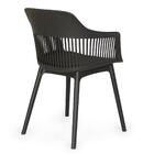 Cadeira De Jantar Estofada Marcela - Preto