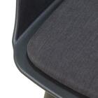 Cadeira De Jantar Estofada Marcela - Preto