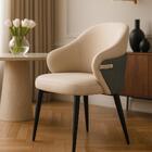 Cadeira De Jantar Estofada Milano Design Italiano Revestiment