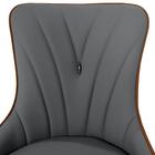 Cadeira De Jantar Estofada Verona Design Italiano Encosto Ana