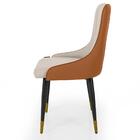 Cadeira De Jantar Estofada Verona Design Italiano Encosto Ana