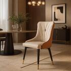 Cadeira De Jantar Estofada Verona Design Italiano Encosto Ana