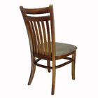 Cadeira De Jantar Flávia Imbuia E Veludo Bege Escuro Jogo 2 P