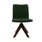 Cadeira De Jantar Giratória Imbuia Buenos Aires - Verde