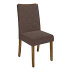 Cadeira De Jantar Golden Demolição Pena Marrom 2 Unidades Dj