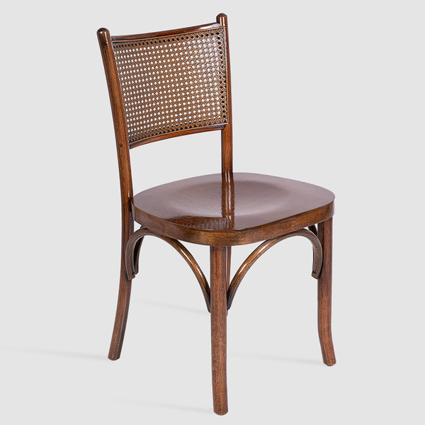 Cadeira De Jantar Gourmet Com Telinha Madeira Maciça Mariana