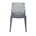 Cadeira De Jantar Gruvyer Cinza Com 6