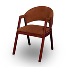 Cadeira De Jantar Hellen Base Em Madeira Mel Facto Caramelo