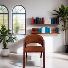 Cadeira De Jantar Hellen Base Em Madeira Mel Facto Caramelo