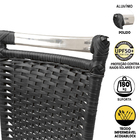 Cadeira De Jantar Jk Em Alumínio Para Cozinha, Piscina, Edícu