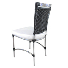 Cadeira De Jantar Jk Em Alumínio Para Cozinha, Piscina, Edícu