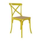 Cadeira De Jantar Katrina Amarela