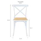 Cadeira De Jantar Katrina Branca