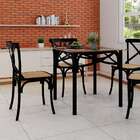 Cadeira De Jantar Katrina Preta