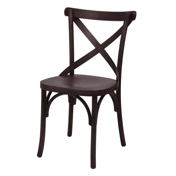 Cadeira De Jantar Katrina X Cross Espanha Paris Madeira Maciç