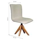 Cadeira De Jantar Lenk Cru