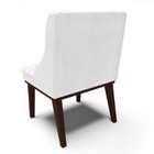 Cadeira De Jantar Liz Corano Base Fixa Madeira Tabaco D03 - D