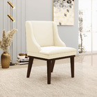 Cadeira De Jantar Liz Veludo Base Fixa Madeira Tabaco D03 - D