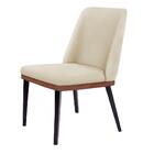 Cadeira De Jantar Londres Suede Bege