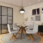 Cadeira De Jantar Lusk Cru