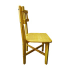 Cadeira De Jantar Madeira Maciça Cozinha Encosto Anatômico