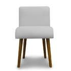 Cadeira De Jantar Madri Suede Branco - Meu Lar Decorações