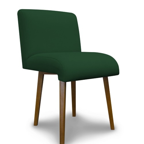Cadeira De Jantar Madri Suede Verde - Meu Lar Decorações