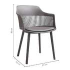 Cadeira De Jantar Marcela Cinza